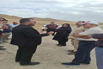 گزارش بخشدار در نقطه مرزی کلات